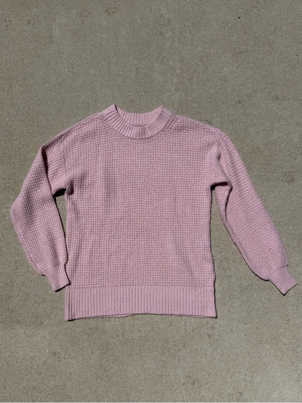 American Eagle Outfitters Cloud Spun Crewneck Sweater, Ballet Pink